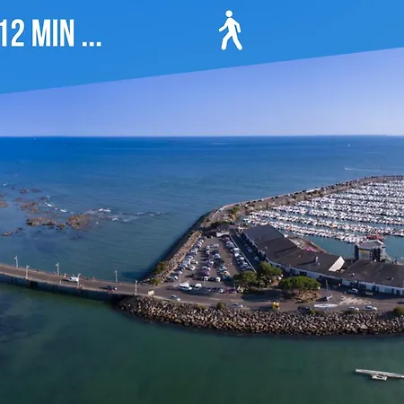 Cocon Cotier - Vue Sur - Parking - Proche De La Thalasso - Terrasse