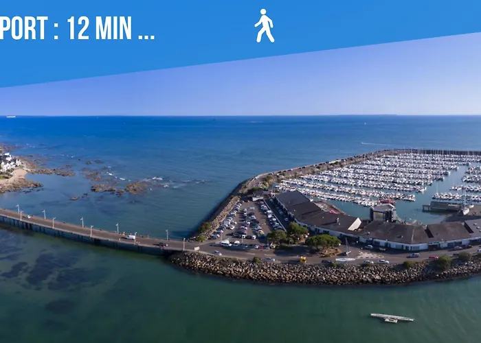 Cocon Cotier - Vue Sur - Parking - Proche De La Thalasso - Terrasse