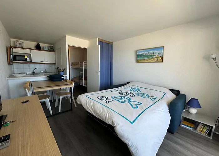 Apartman Cocon Cotier - Vue Sur - Parking - Proche De La Thalasso - Terrasse *